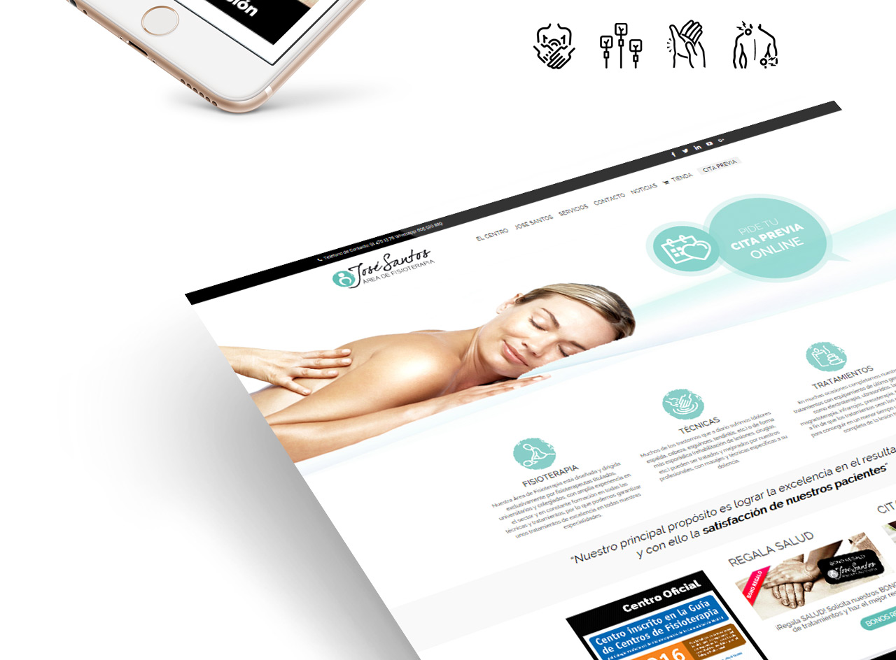 365studio José Santos Fisioterapia Web Design Online Marketing Photography eCommerce