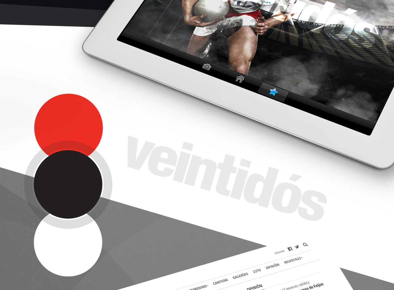 365studio Revista Veintidós Web Design