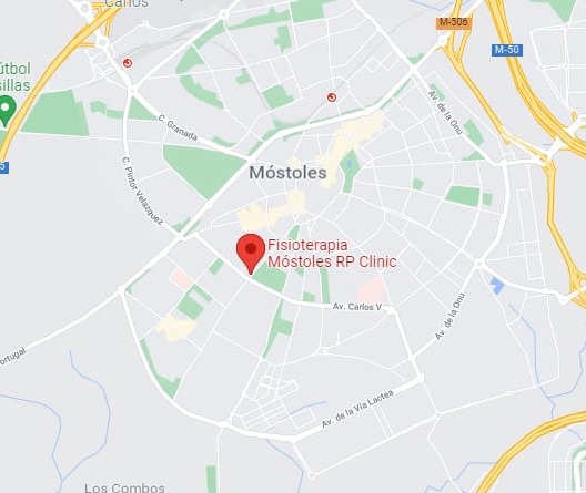 Localización Clínica RP Clinic Fisioterapia Móstoles